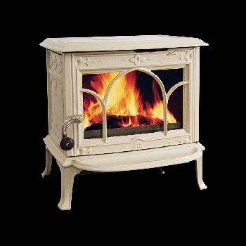 Jotul F100 DE - versione avorio