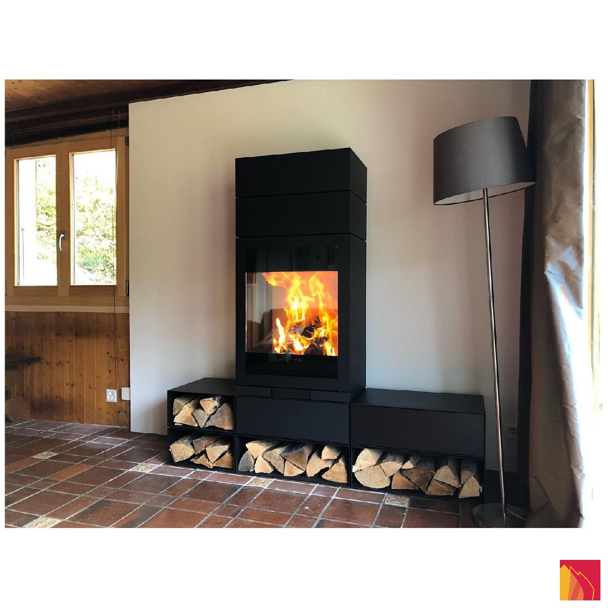 Wood Stove Skantherm Elements 603 2s - Carron-Lugon