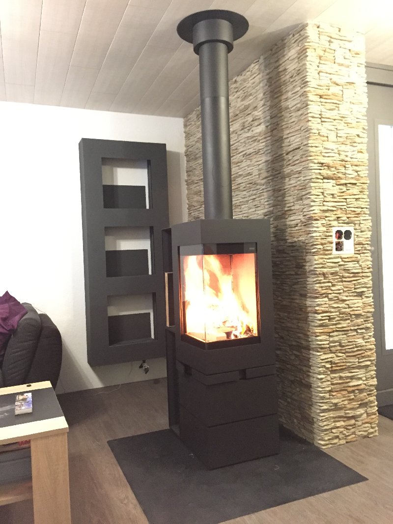 Houtkachel Skantherm Elementen 400 hoek - Carron-Lugon