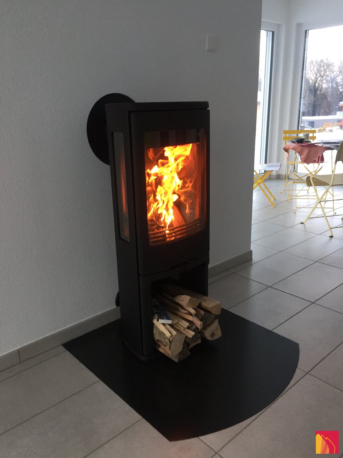 Contura 750 wood-burning stove - Carron-Lugon