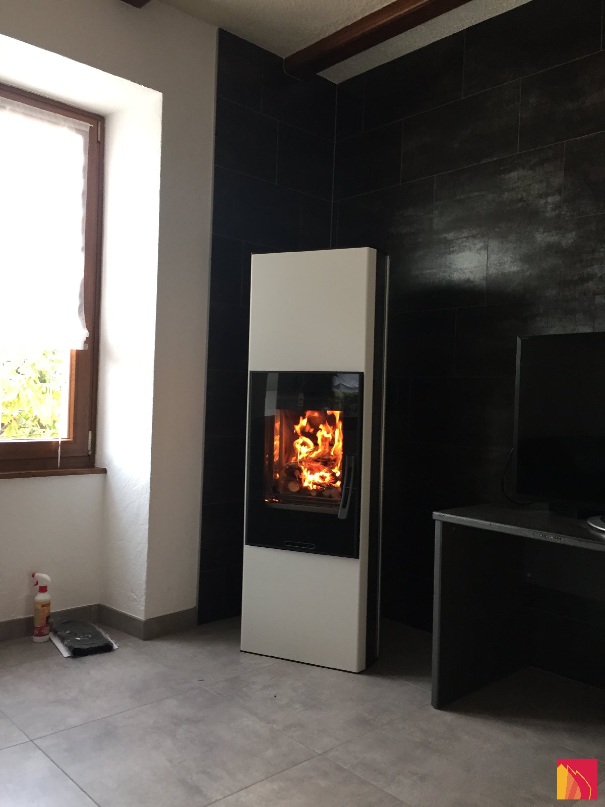 Contura 35 wood-burning stove - Carron-Lugon