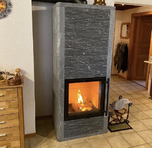 Metselwerkverwarming Tulikivi Salvo S - Carron-Lugon