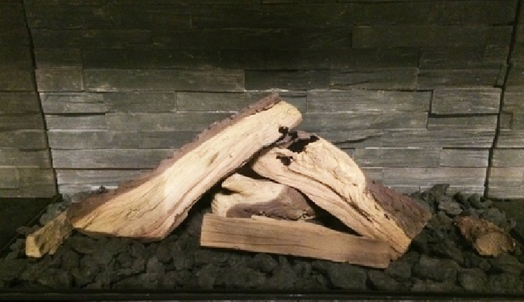 Fireplace decorations : Log set N°2