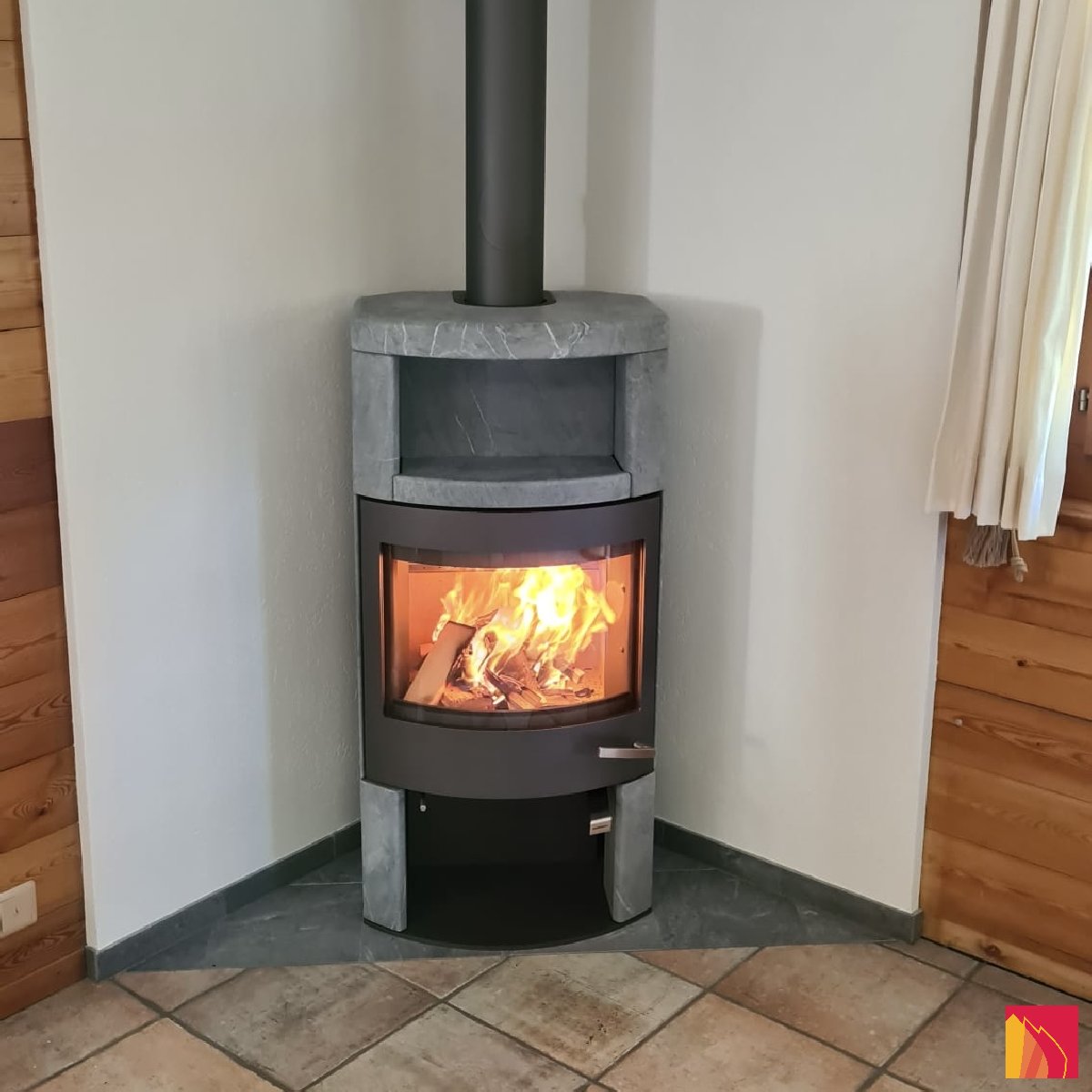 Skantherm Ator+ wood stove - Carron-Lugon
