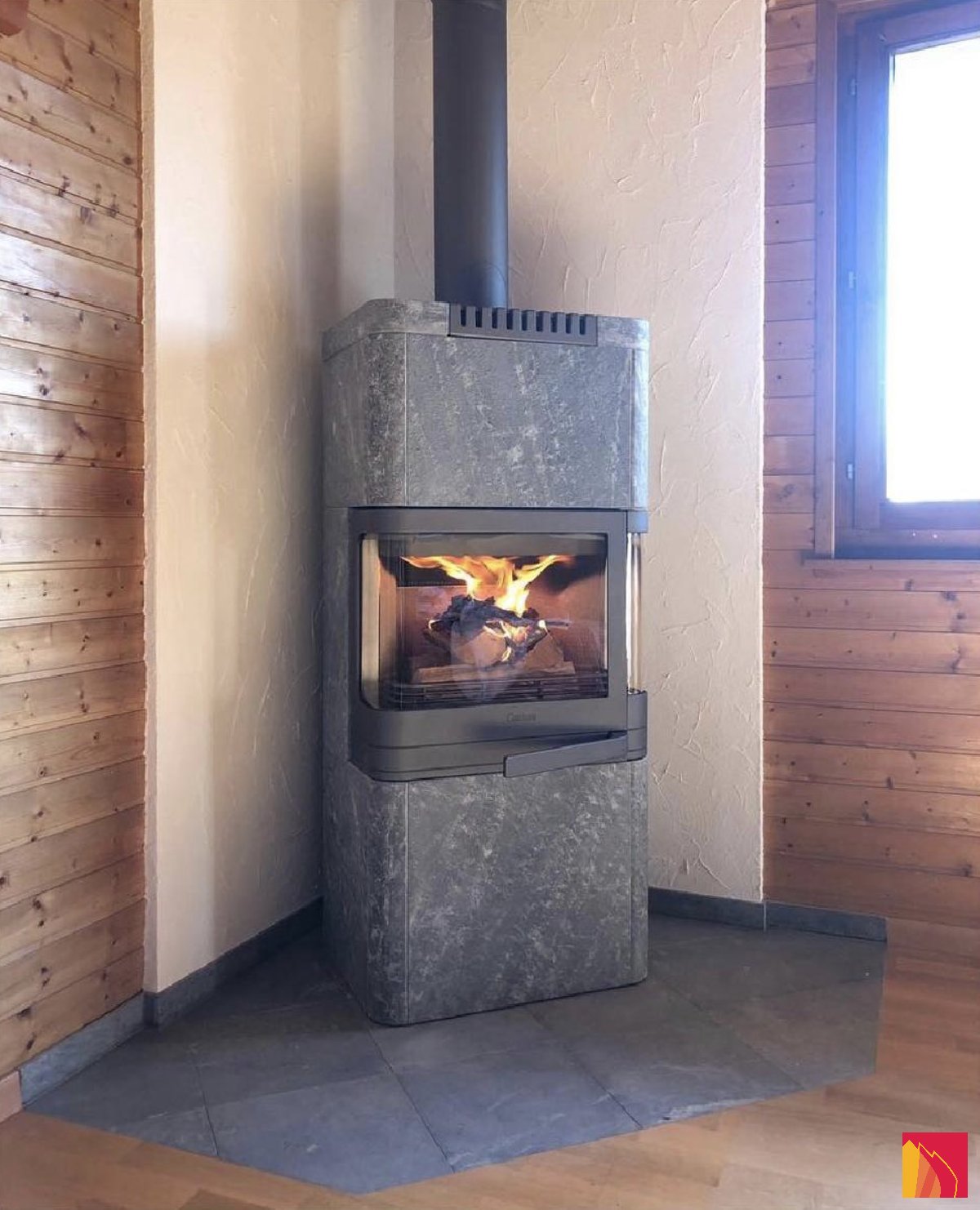 Contura 26T wood stove low version - Carron-Lugon