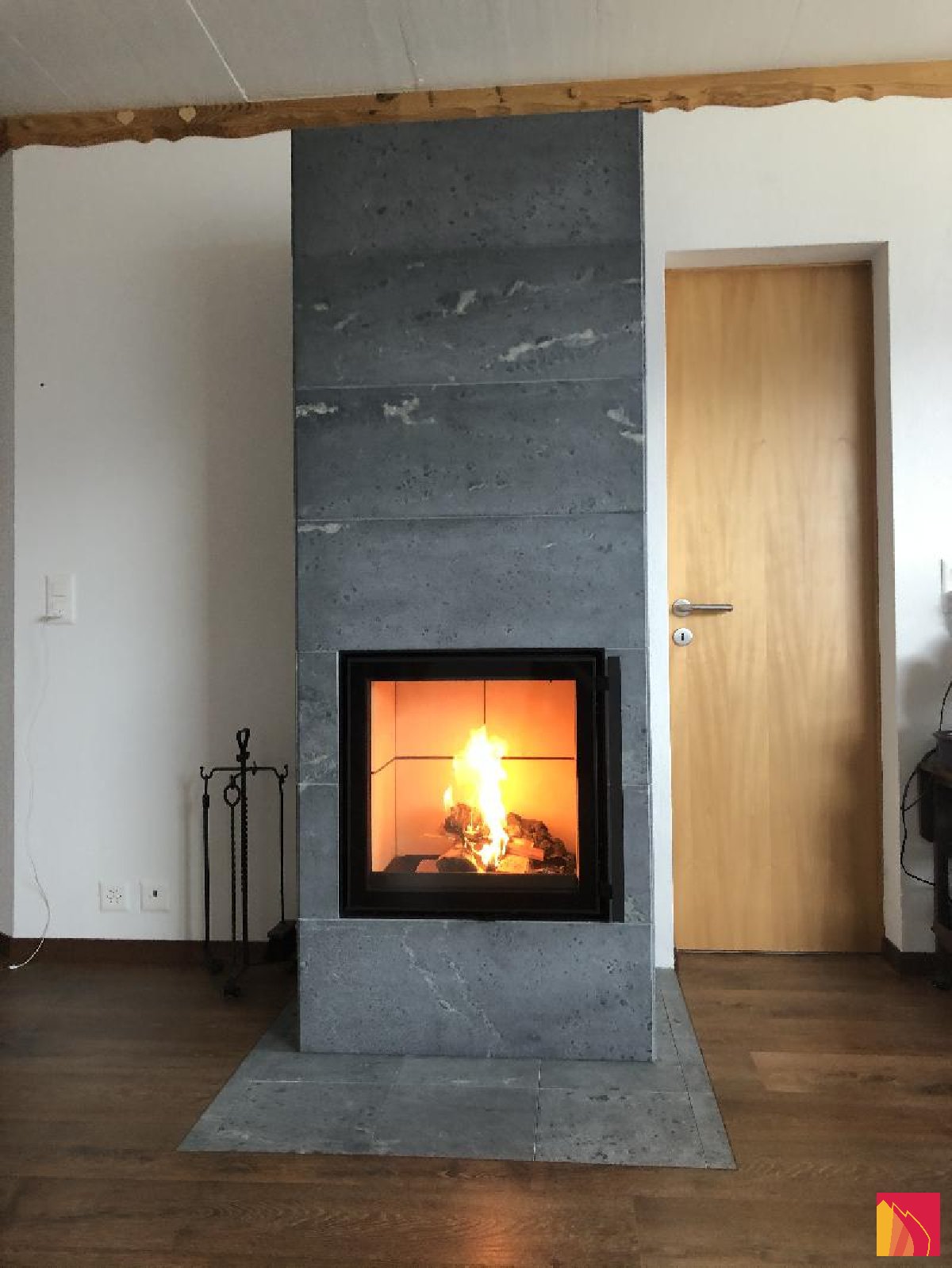 Masonry heater Tulikivi Raita S - Carron-Lugon