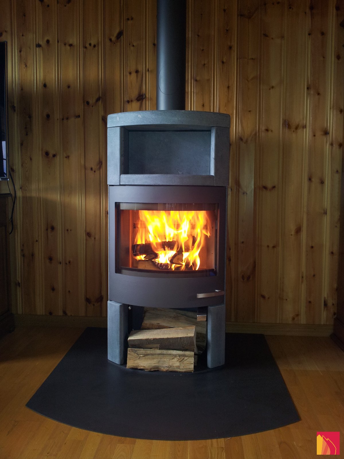 Skantherm Ator+ wood stove - Carron-Lugon