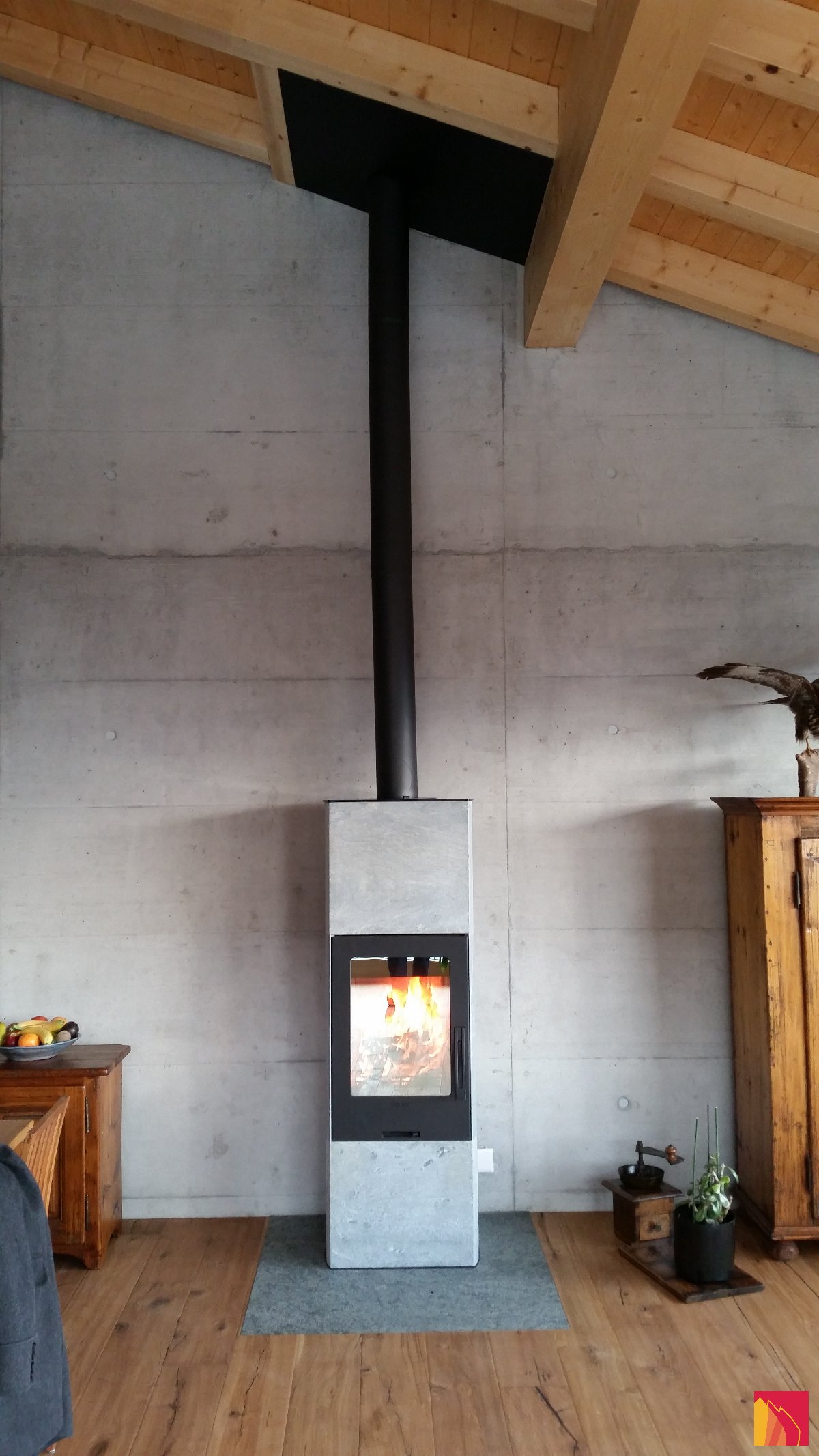 Contura 34T wood stove - Carron-Lugon