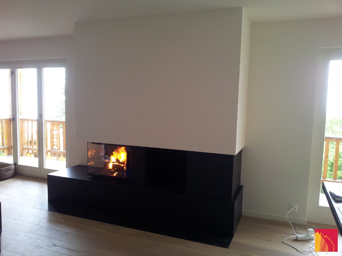 Side window fireplace - Carron-Lugon