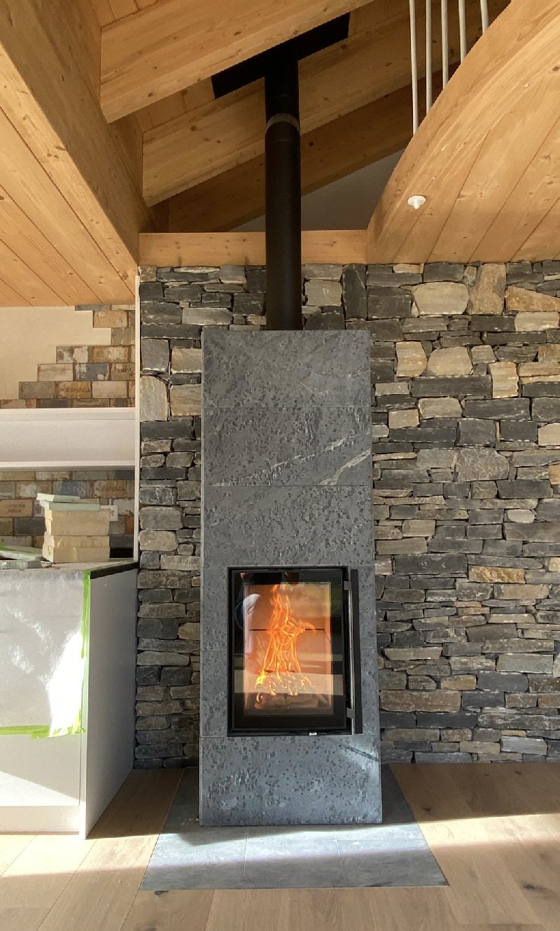 Metselwerkverwarming Tulikivi Koli S - Carron-Lugon