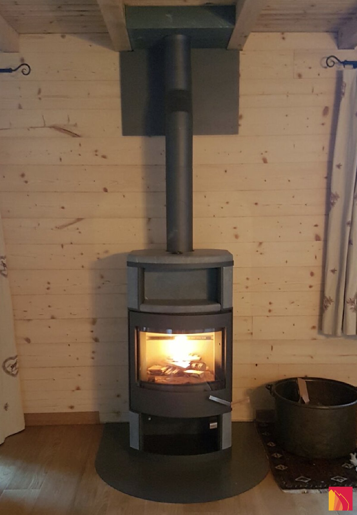 Skantherm Ator wood stove - Carron-Lugon