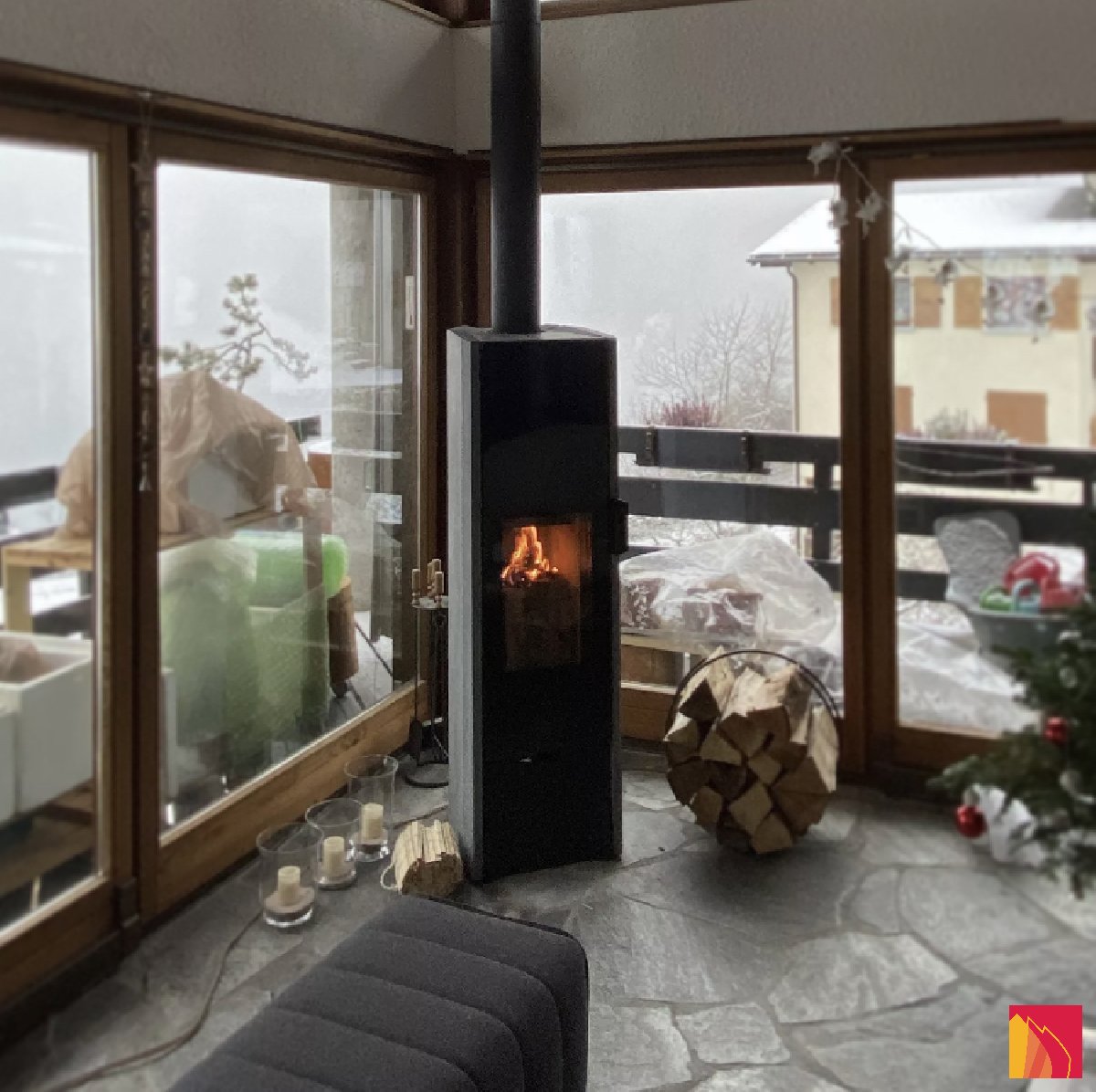 Tonwerk T-Art Storage Stove - Carron-Lugon