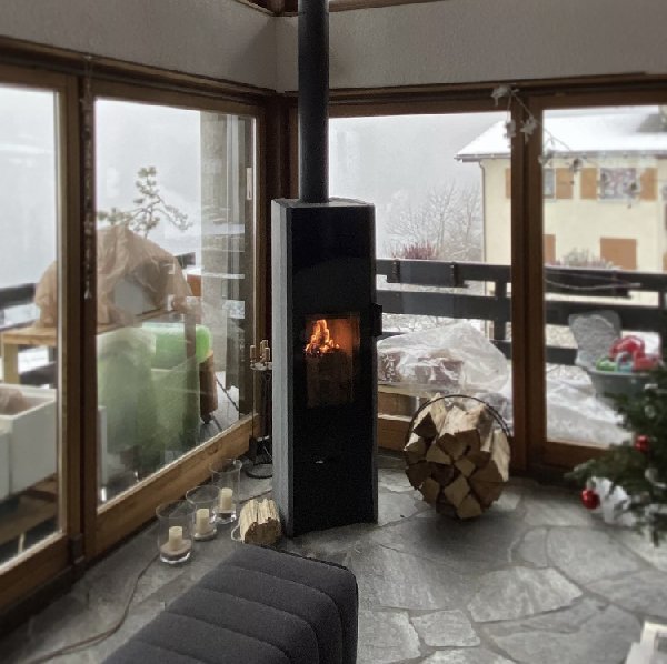 Tonwerk T-Art warmteopslagkachel  - Carron-Lugon
