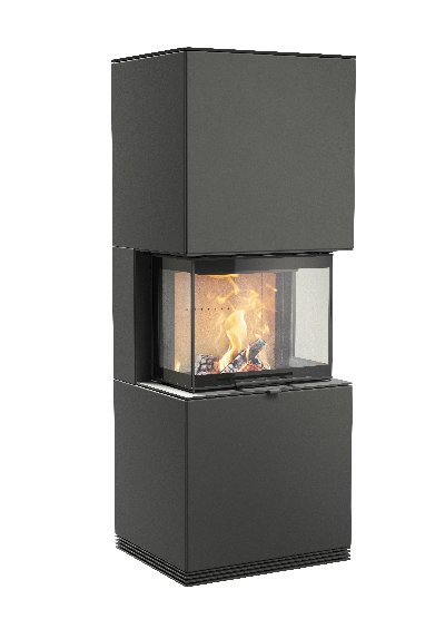 Contura i61 acciaio nero