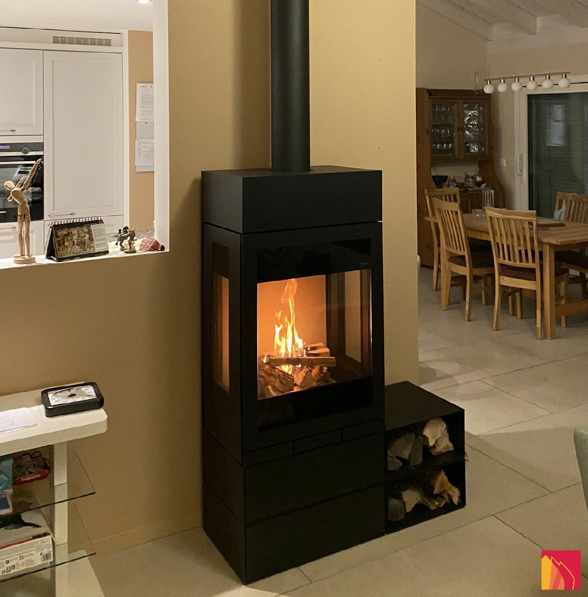 Wood Stove Skantherm Elements 603 3S - Carron-Lugon