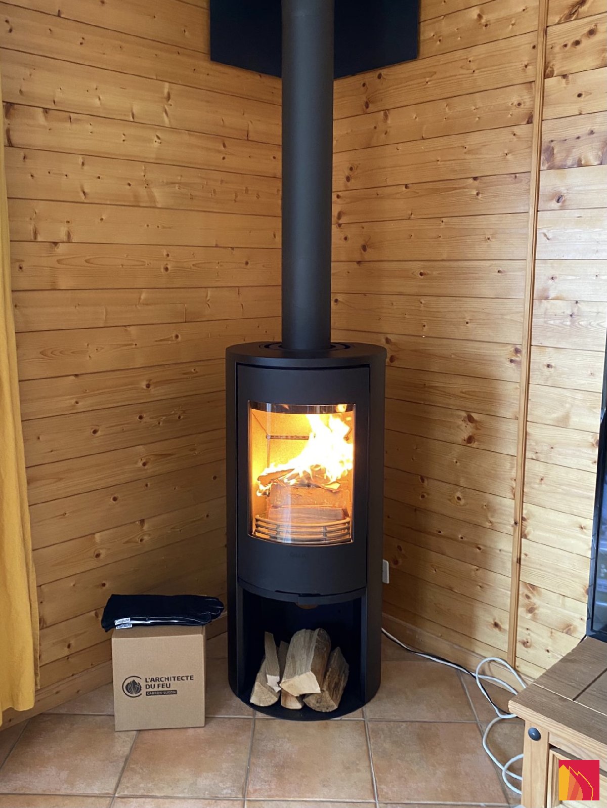 Contura 510 wood-burning stove - Carron-Lugon