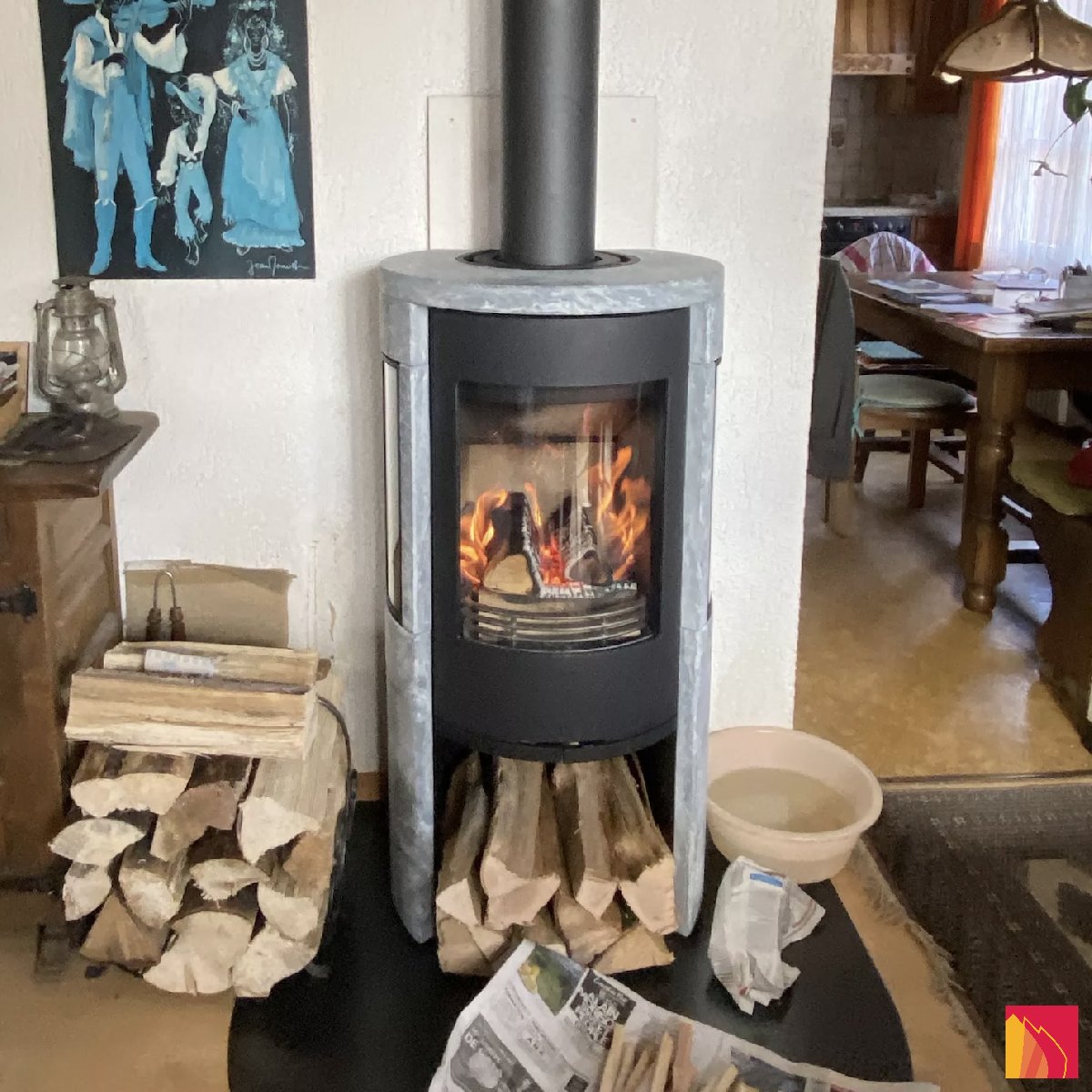 Contura 556T Wood Stove - Carron-Lugon