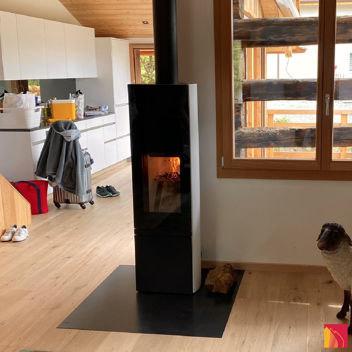 Tonwerk T-Two Swing storage heater - Carron-Lugon