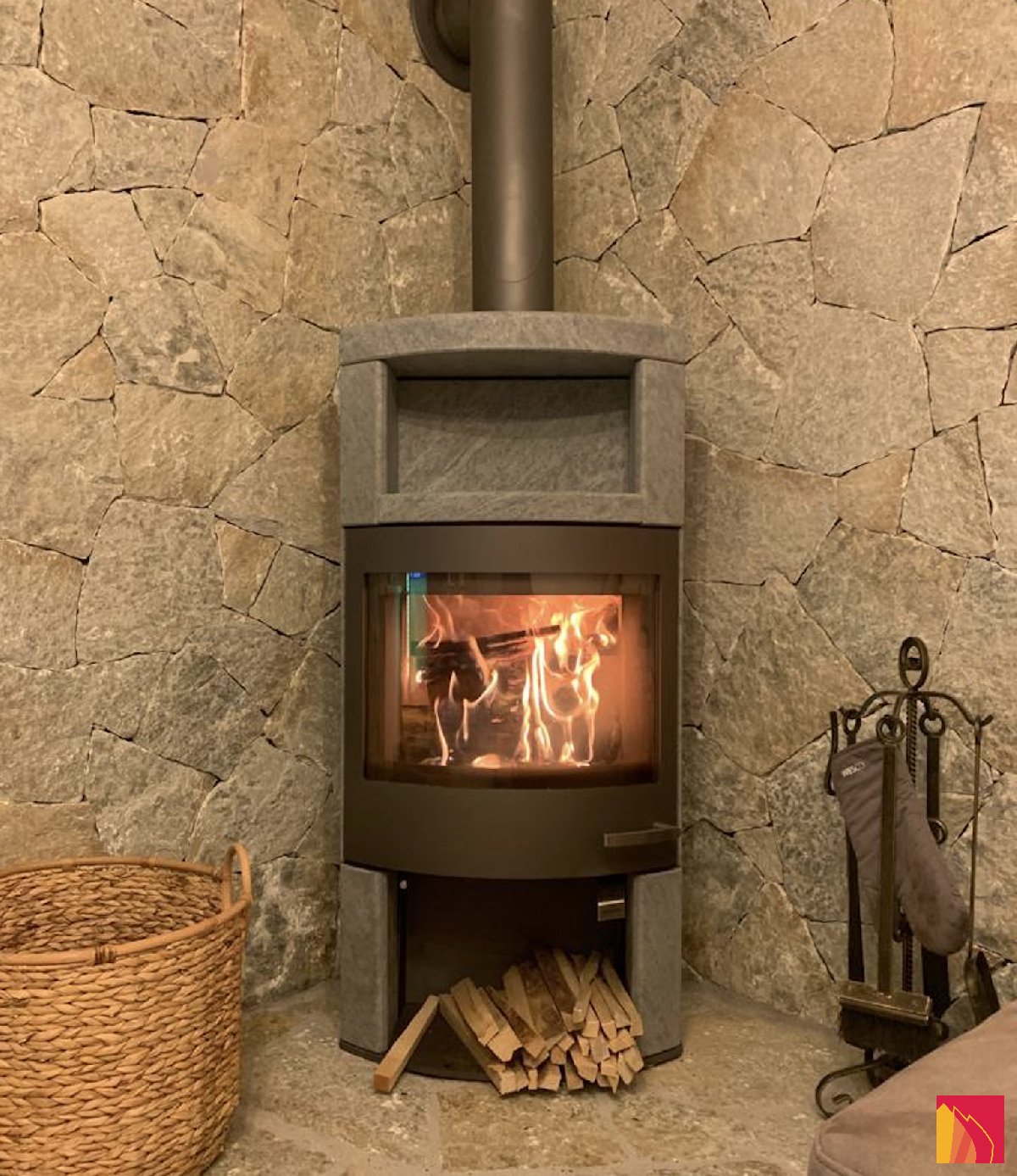 Skantherm Ator+ wood stove - Carron-Lugon