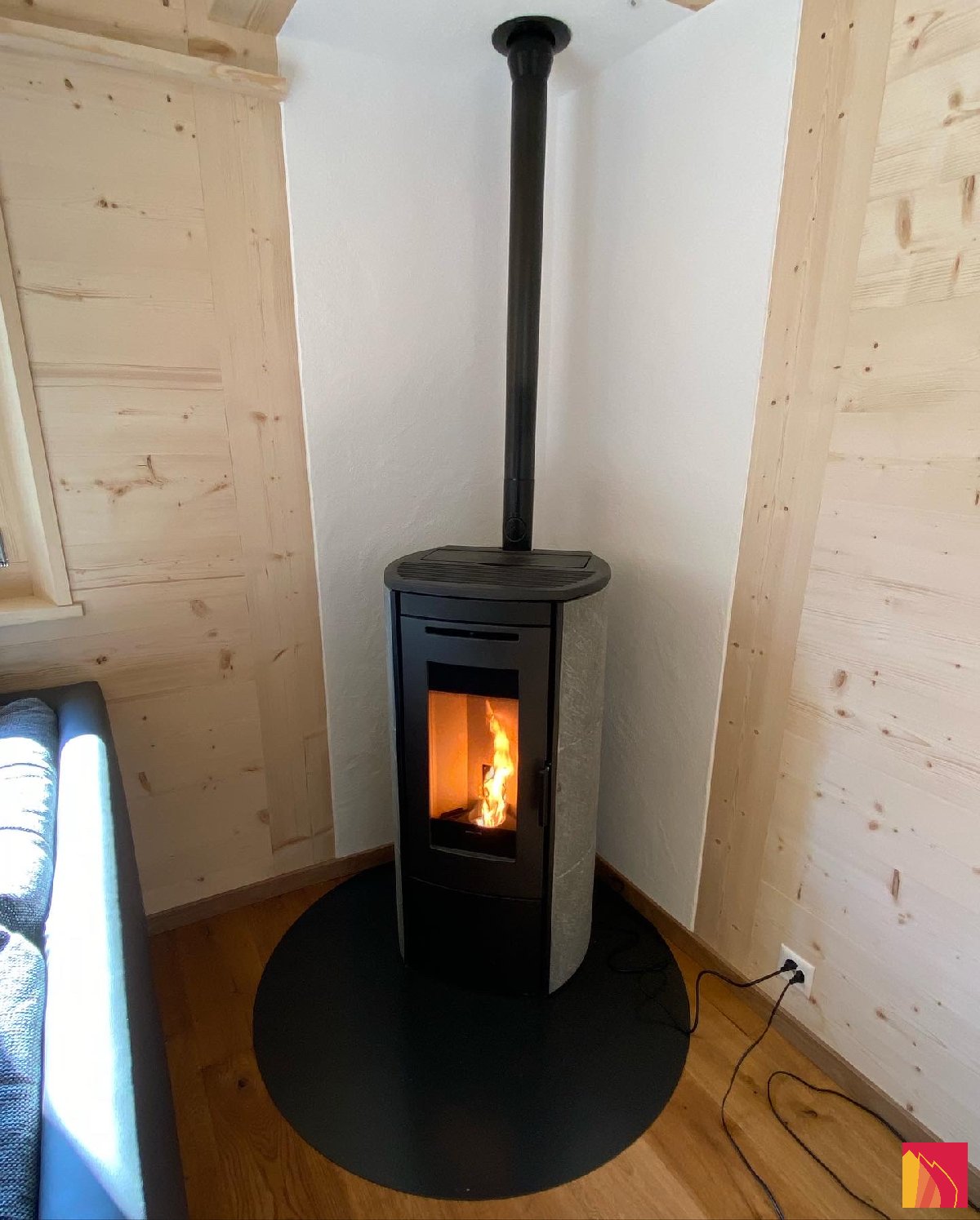 Klover Soft 80 Pellet Stove - Carron-Lugon