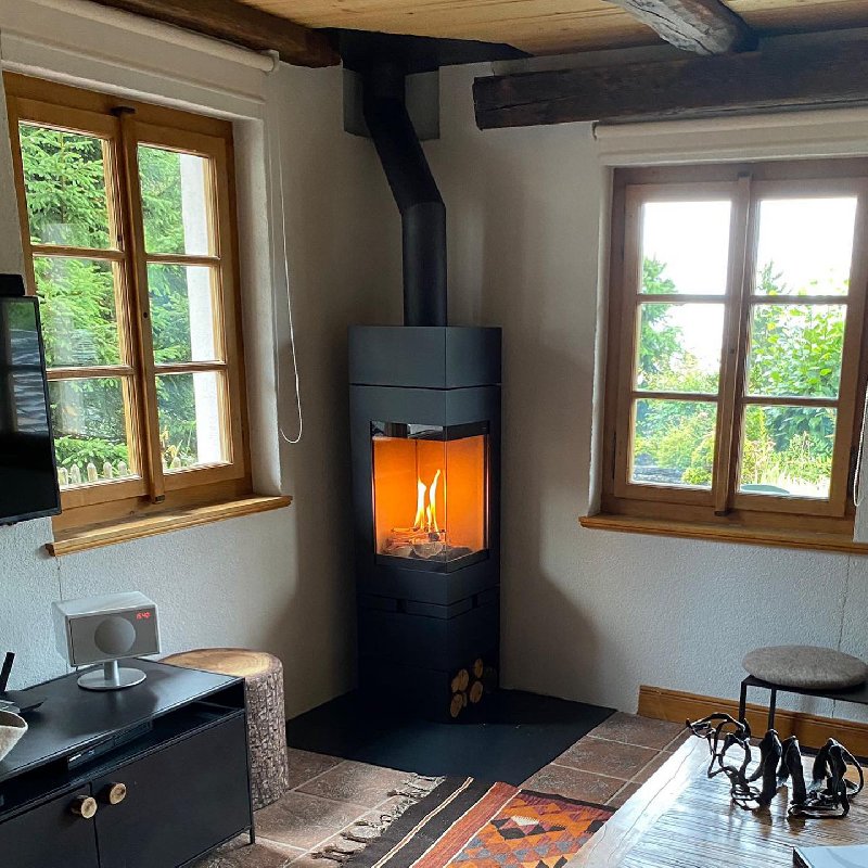 Houtkachel Skantherm Elementen 400 hoek - Carron-Lugon