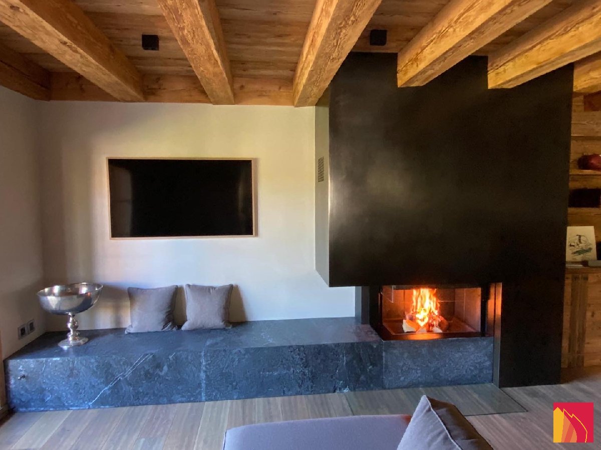 Luna Diamond 900CL Wood Burning Fireplace - CR - Carron-Lugon