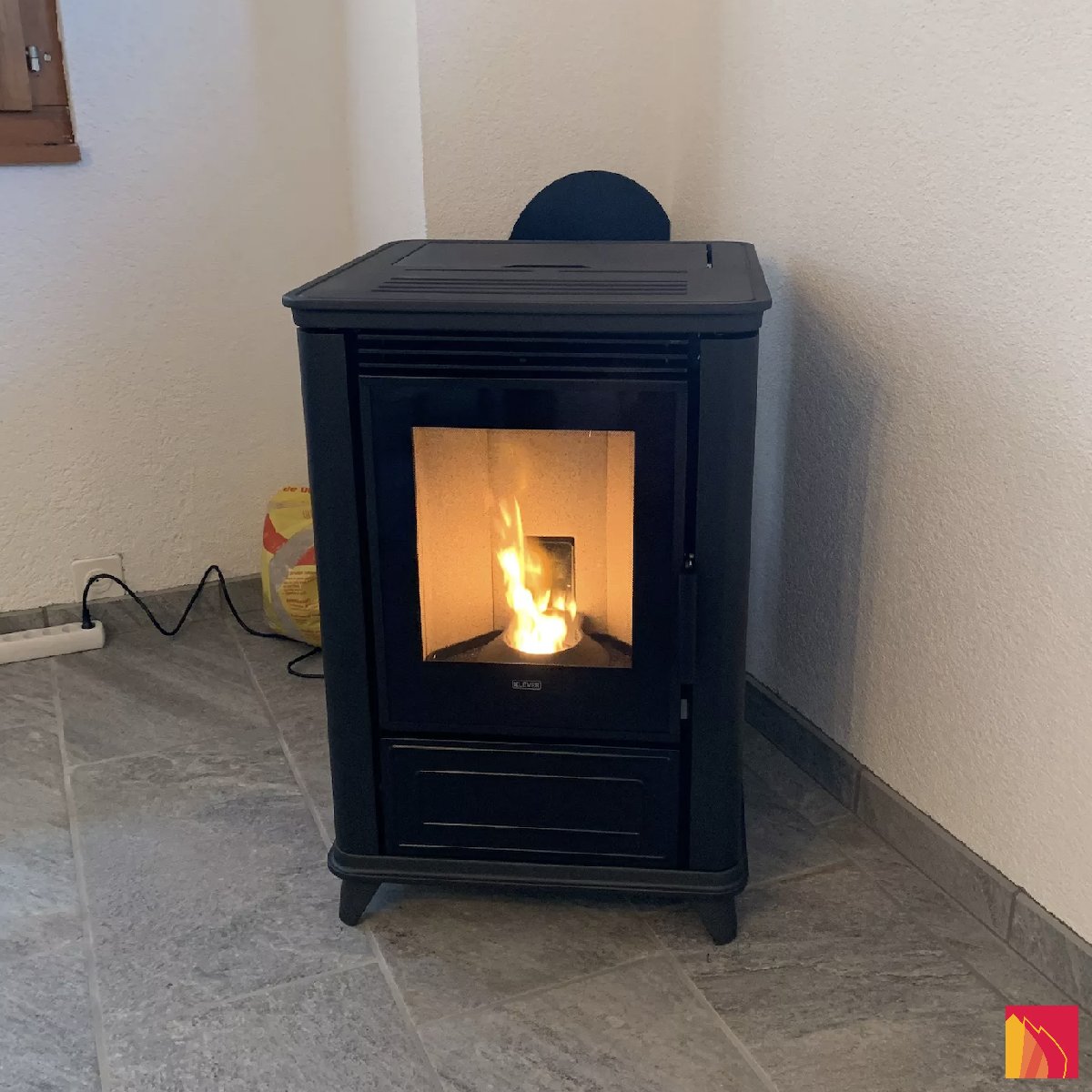 Klover Miss pellet stove - Carron-Lugon