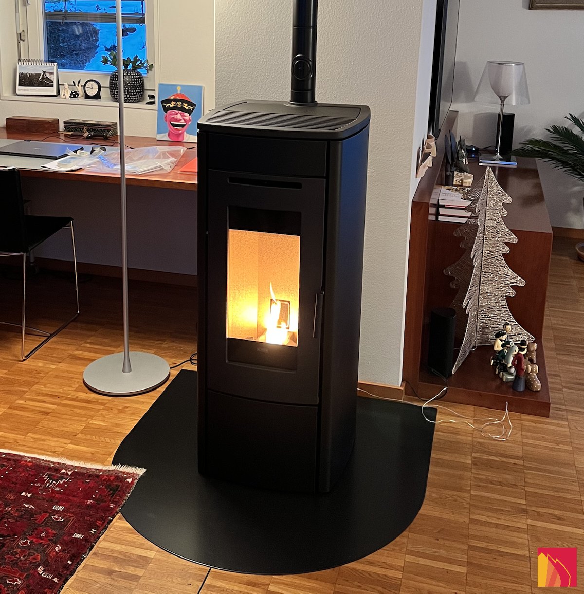 Klover Soft 100 pellet stove - Carron-Lugon
