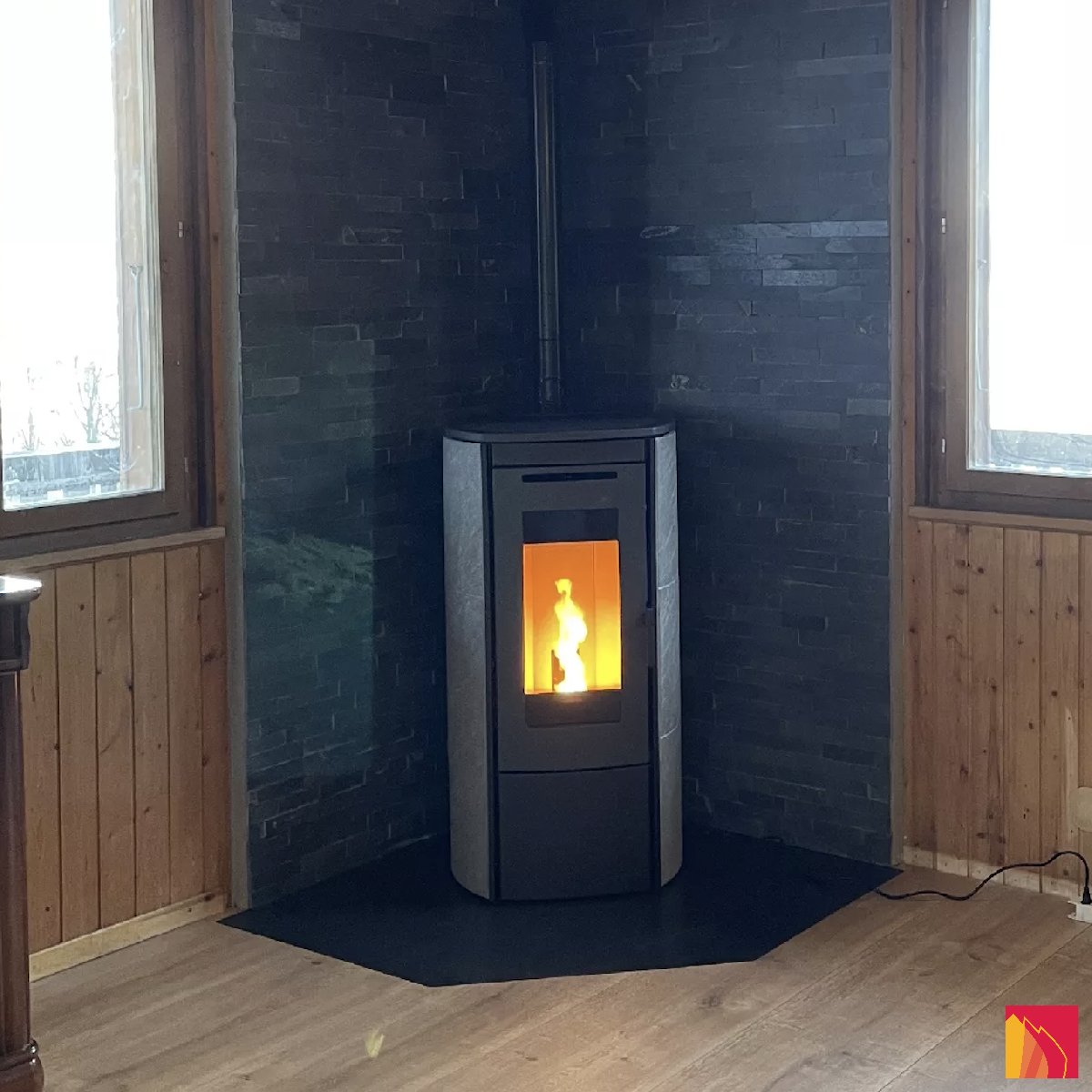 Klover Soft 80 Pellet Stove - Carron-Lugon
