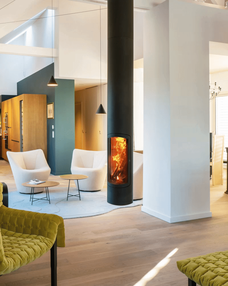 Focus SLIMFOCUS - Focus Wood Fireplace
