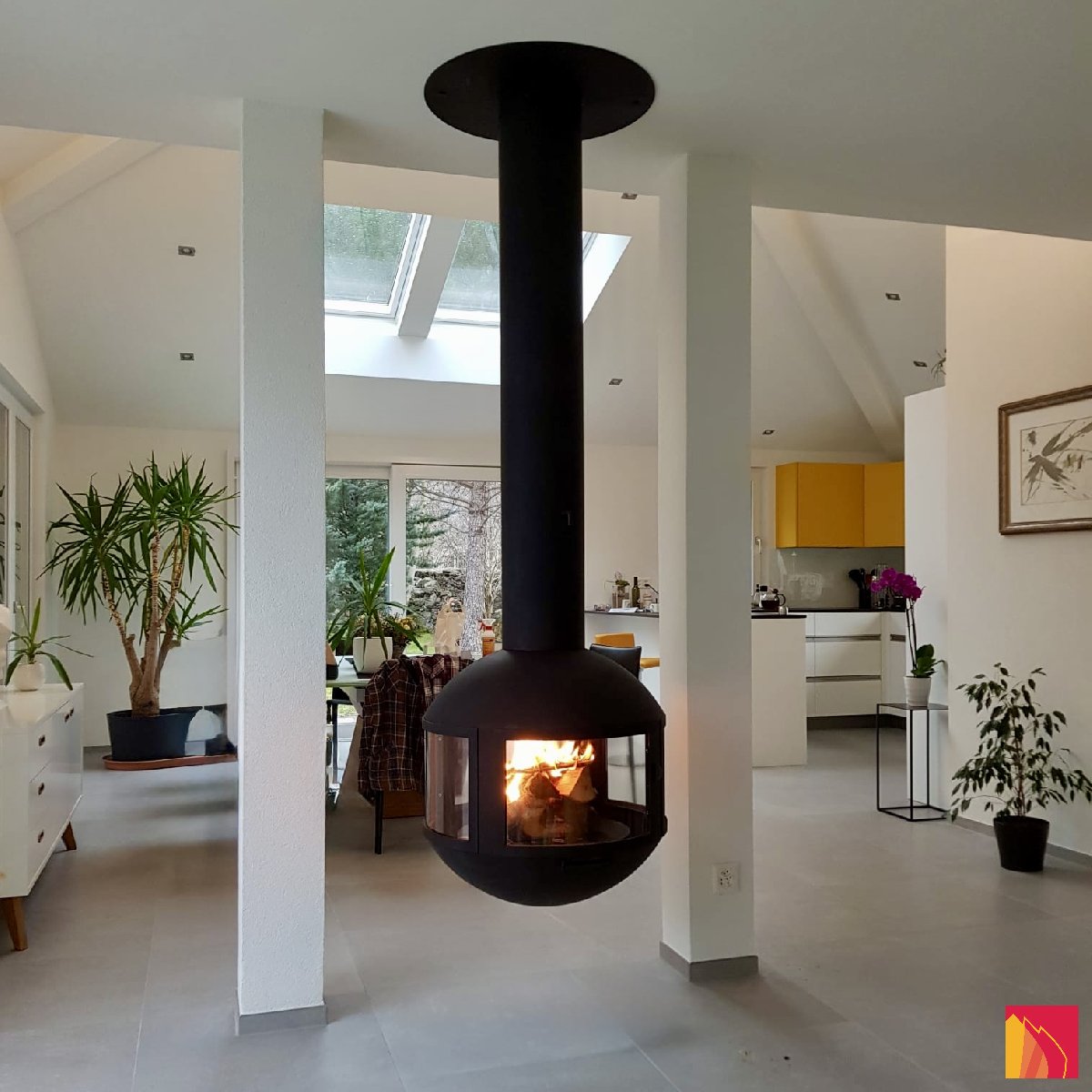 Fireplace Focus Agorafocus 630 - Carron-Lugon