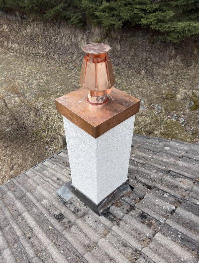 Renovatie van een schoorsteen - Carron-Lugon