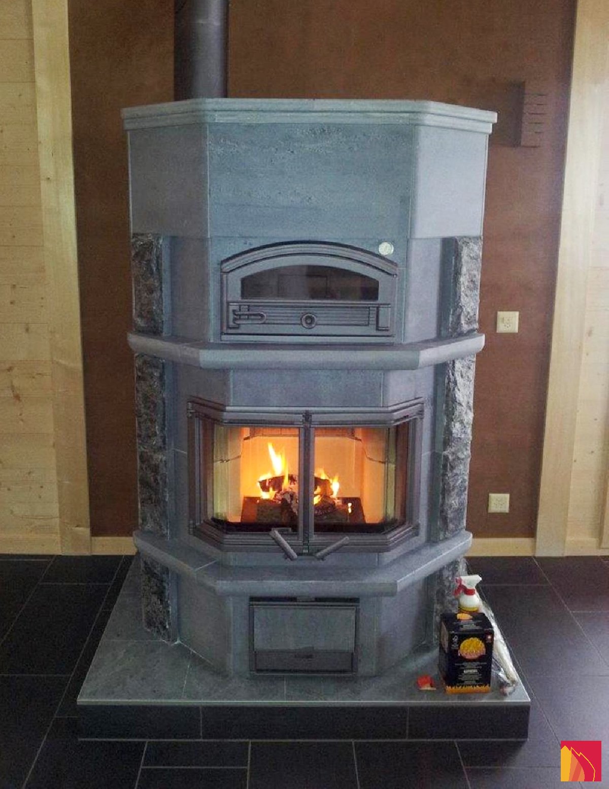 Masonry heater Tulikivi TLU 2637/11 - Carron-Lugon