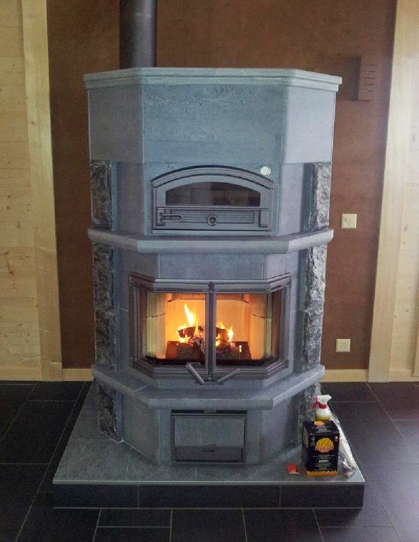 Metselwerkverwarming Tulikivi TLU 2637/11 - Carron-Lugon