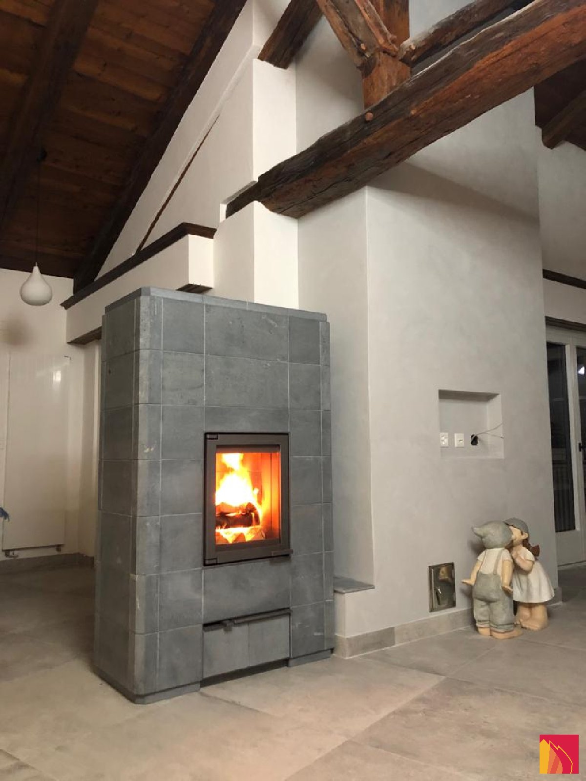 Masonry heater Tulikivi Silo - Carron-Lugon
