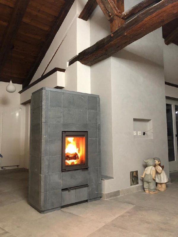 Tulikivi Silo-warmteopslagkachel - Carron-Lugon