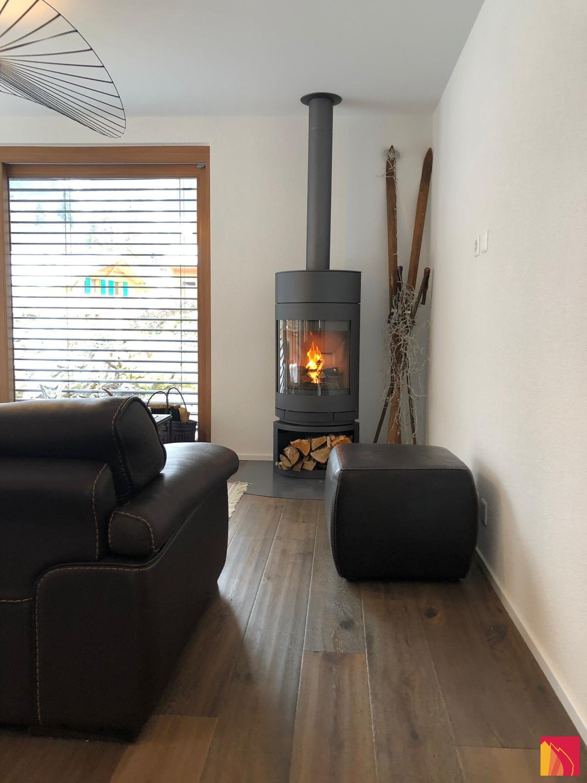Wood-burning stove Skantherm Emotion M - Carron-Lugon