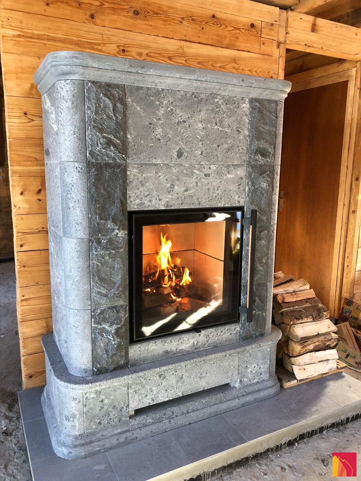 Masonry heater Tulikivi Akko - Carron-Lugon