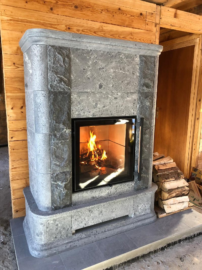 Metselwerkverwarming Tulikivi Akko - Carron-Lugon